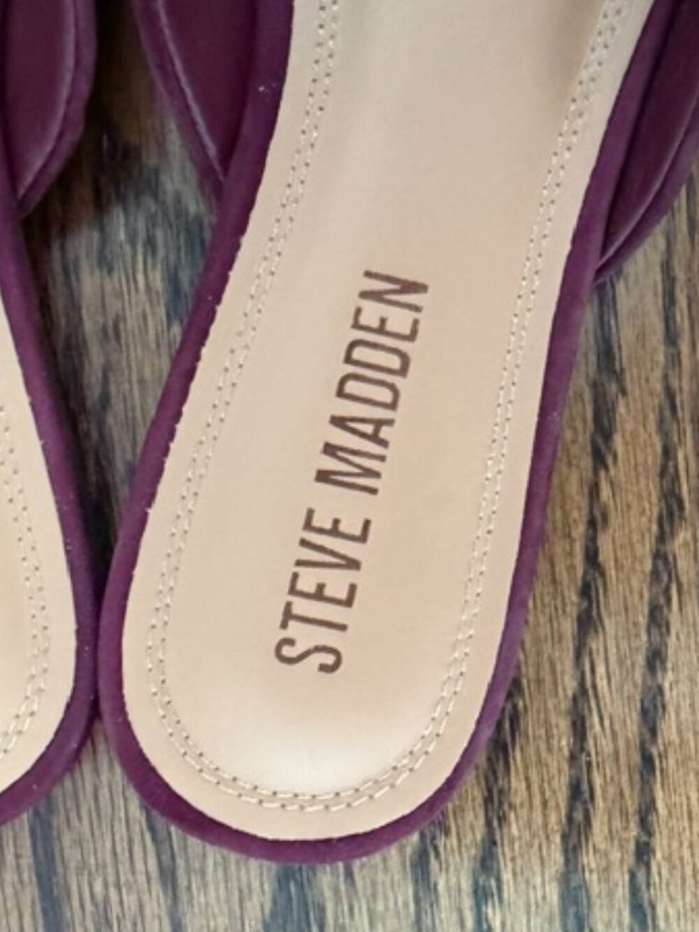 Steve Madden suede mule flats - Picture 6 of 7